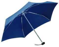 Lekki, super-mini parasol reklamowy POCKET, granatowy