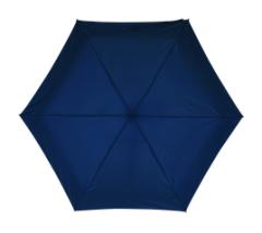 Lekki, super-mini parasol reklamowy POCKET, granatowy