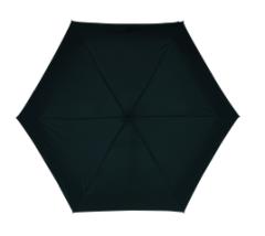 Lekki, super-mini parasol reklamowy POCKET, czarny