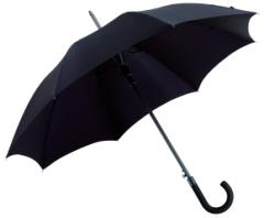 Automatyczny parasol reklamowy JUBILEE, czarny