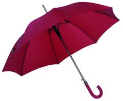 Automatyczny parasol reklamowy JUBILEE, ciemnoczerwony