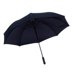 parasol reklamowy automatyczny, wiatroodporny PASSAT, czarny