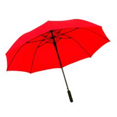 parasol reklamowy automatyczny, wiatroodporny PASSAT, czerwony