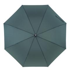 parasol reklamowy automatyczny, wiatroodporny PASSAT, szary