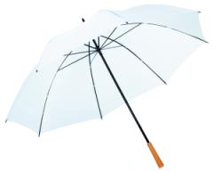 parasol reklamowy typu golf RAINDROPS, biały