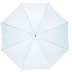 parasol reklamowy typu golf RAINDROPS, biały