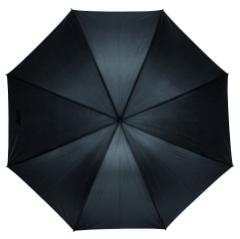 parasol reklamowy typu golf RAINDROPS, czarny