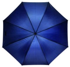 parasol reklamowy typu golf RAINDROPS, granatowy