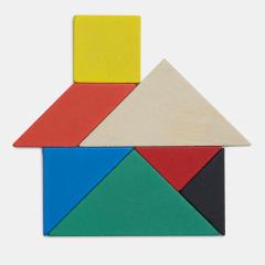 Drewniane puzzle TANGRAM BASE