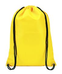 Plecak-worek na sznurek TOWN, żółty