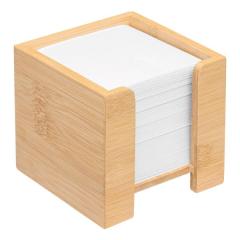 Memo cube NEVER FORGET BAMBOO