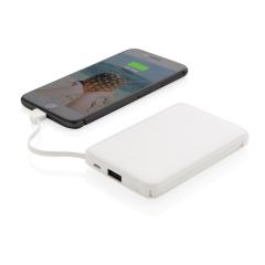 Power bank 5000 mAh, zintegrowany kabel 3 w 1