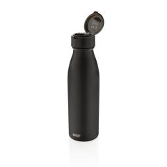 Butelka sportowa 580 ml, próżniowa, bezprzewodowe słuchawki Swiss Peak