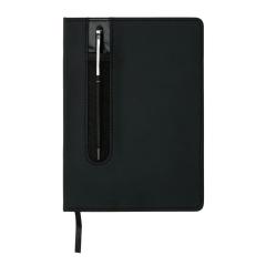 Notatnik A5 Deluxe, touch pen, twarda okładka PU