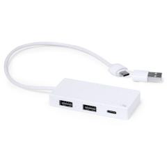 Hub USB i USB typu C z ekstraktu kamienia